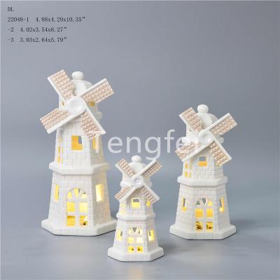 China Ocean Scandinavian Ceramic Windmill for sale