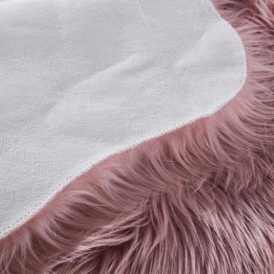 China Rectangle Washable Thick Plush Area Rug Faux Sheepskin Faux Fur Shag Rug Premium Rug Runner Blanket Or Bedroom Home Decor for sale