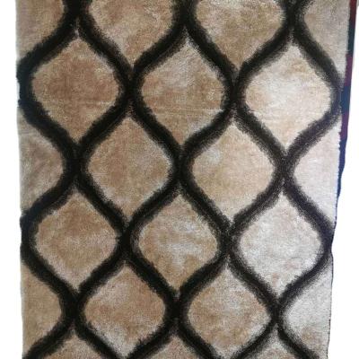 China Area Rugs 100% Polyester High Quality Washable Nordic Style Carpet Cheap Hand Tufted 3D Living Room PP Bag Modern Rectangle 3D HIRSUTE for sale