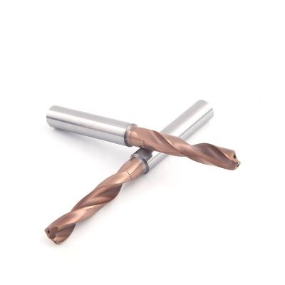 China Metal Drilling High Precision Welding Carbide and HSS Straight Shank Twist Drill Bits for Stainless Steel Metal Hardened Steel Drilling for sale