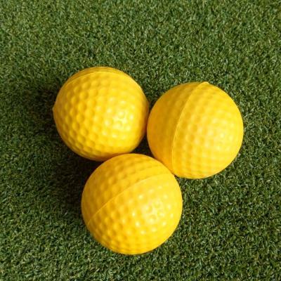 China New golf double deck practice color gift white rubber golf ball can be customized manufacturers direct sales for sale