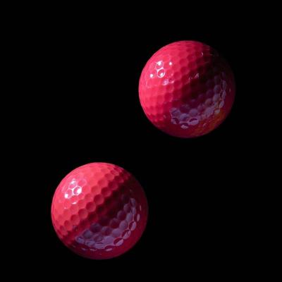 China Rubber + Surlyn 3 Layer Logo Printed Golf Ball Tournament for sale