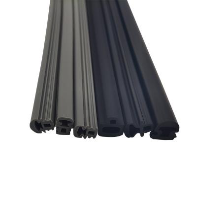 China Low Moq Durable Automotive Window Glass Car Door Epdm Black Rubber Seal Strip for sale