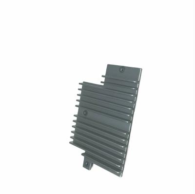 China Custom CPU OEM Machined Aluminum Metal Heatsink Heatsink Cooling Fins 6063 For Router CPU Shape extrusion+stamping for sale