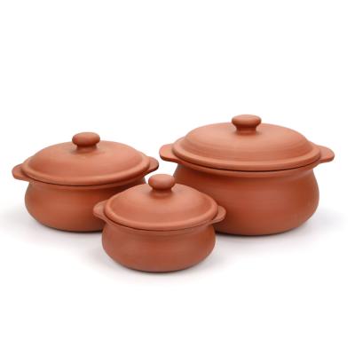 China Factory Direct Supply Clay Dhal Curry Pot Eco-friendly For Food for sale