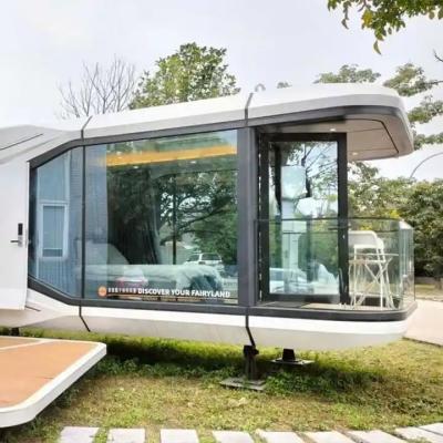 China Affordable Prefabricated Hospital Capsule Hotel Container House with Victorian Design for sale