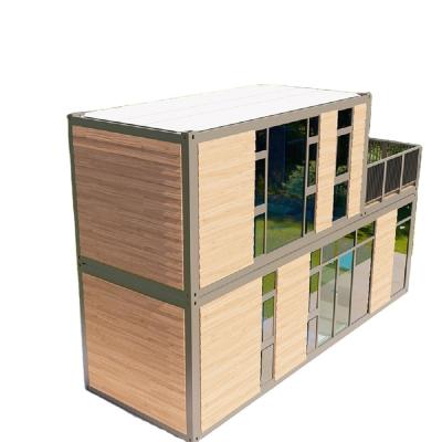 China Manufactured Steel Sandwich Panel Mobile Container Prefab House for Sentry Box for sale