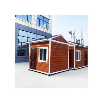 China Galvanized Steel Frame Prefab Tiny House On Wheels For Space-Saving Solution for sale