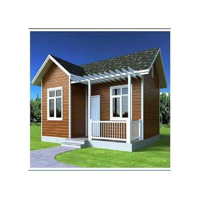 China Reasonable Wood Tiny House Homes With Steel Sandwich Panel Latest Design for sale