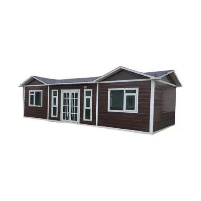 China Foldable Tiny House On Wheels Trailer With 18mm MgO Board Floor PVC Sliding Window for sale