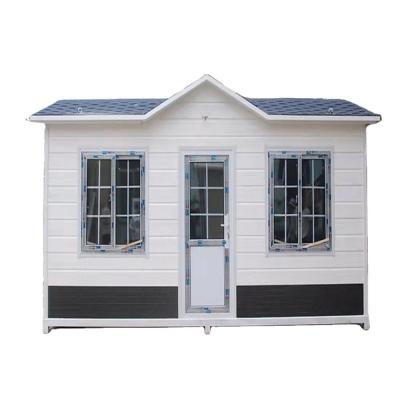 China Prefabricated Modular Tiny Container Van House With Galvanized Steel Frame for sale