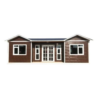 China Steel Door Mobile House Modular Home Prefab Container With Glass Curtain Wall for sale