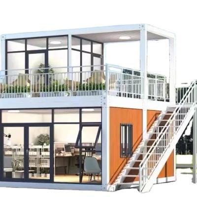 China Hotel Flat Pack Container House Portable and Customizable Accommodation Solution for sale