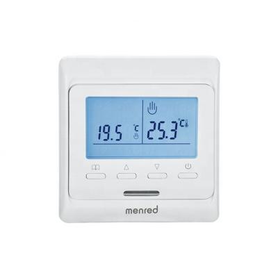 China Menred Contemporary Weekly Programmable Digital Room Thermostat 16a Thermostat E51 CE/RoHS Certified for Radiant Floor Heating for sale