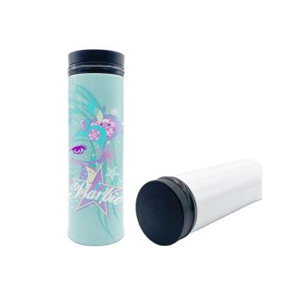 China Viable 450ml Sublimation Mugs Heat Press Vacuum Thermos Straight Tumbler Water Bottle for sale