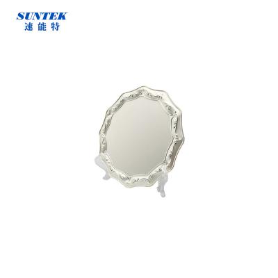 China Sustainable Bathroom Round Shape Morden Luxury Home Wedding Decor Sublimation Print Discs for sale