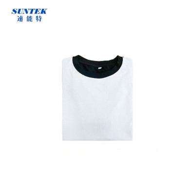 China QUICK DRY Adult T-shirt Heat Press Sublimation Back Color And Sleeve USA Size Blank Sublimation Blanks T Shirt for sale