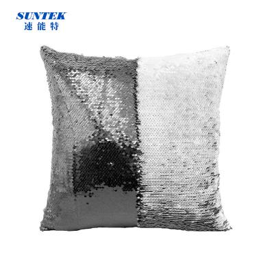 China PORTABLE Custom High Quality Decorative Glitter Sublimation Blank Pillow Case Packaging for sale