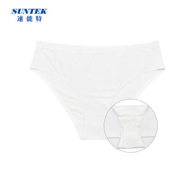 China Wholesale Fashion Antibacterial Fabric Custom Polyester 100% Woman Plus Size Panties for sale