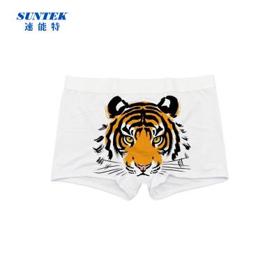 China Wholesale white viable printable antibacterial plus size briefs for men male for sale