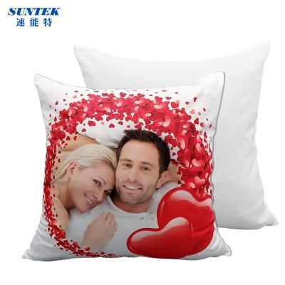 China PORTABLE Pillow Cases Valentine's Day Santa Claus Cute Printed Pillow Case Sofa Cushion Cover Cases Decoration for Home 45x45cmH for sale