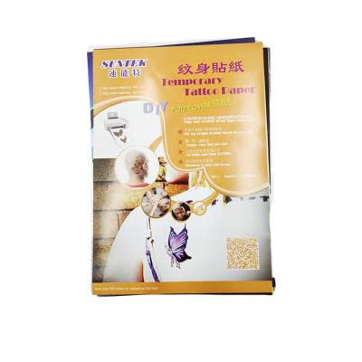 China Hot Sale STC-T10 Inkjet Tattoo Paper In A4 Size for sale