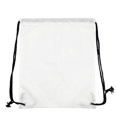 China Drawstring bag factory supply attractive price polyester drawstring sublimation blanks bag for sale