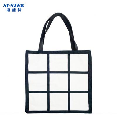 China Sublimation Promotional Good Quality Sublimation Tote Canvas Minimalist Bag for sale