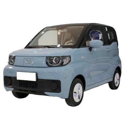 China Mini Car Electric Ice Cream Chery QQ 3 door 4 seater 20kw passenger vehicles electric mini cheap electric cars for adult 2980*1496*1637 for sale