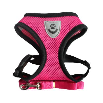 China New Custom Reflective Custom Safety Dog Leash Collar Personalized Pet Vest Chest Strap Matching Strap for sale