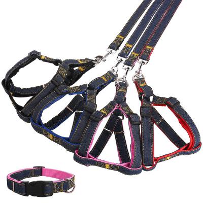 China Free Sample JEWELED Adjustable Dog Harness With Extra Customized Matching Brand Label Pet Accessory for sale