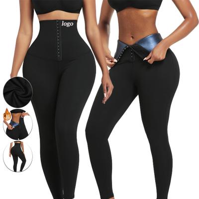 China Custom Trainer Womens Waist Trainer Logo Waist Compression Corset Gym Leggings Tummy Control Neoprene High Waistdear Breathable New Design for sale