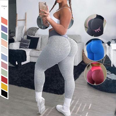 China Antibacterial Design Logo Printed Yoga Pants Original Custom Waistdear Butt Lift Tummy Control Printed Gaiters for sale