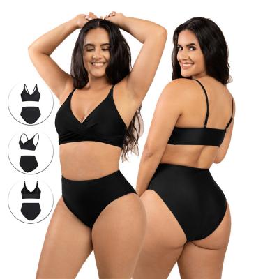 China New Waistdear Breathable Design Plus Size Private Label Bikinis Girls Fitness Swimwear for sale