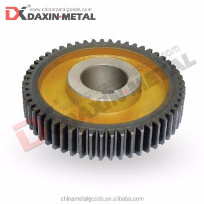 China Cast Steel Steel Gear Wheel With High Precision Machining Primary Drive Gear for sale