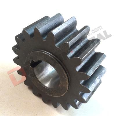 China Material of Construction Shops Steel Spur Gear Module 2.5 / Module 3 / Module 4 for sale