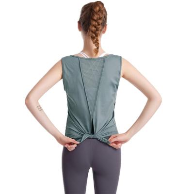 China New Style Women Fitness Wear Tank Top Breathable QUICK DRY Fabric Women Tank Top Sexy Clothing Sport Wear for sale