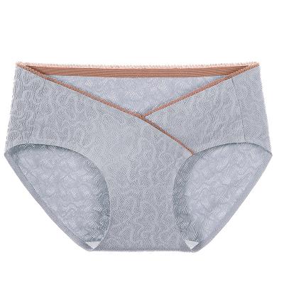 China Very Hot Selling Antibacterial Hot Girls Wearing Panties Comfortable V Briefs Maternity Nursing Panties for sale