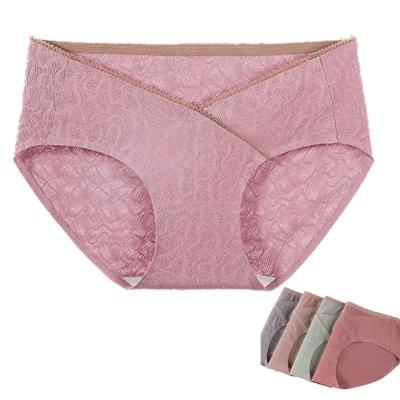 China Best Selling Cotton Maternity Panties Antibacterial Convenient Seamless Pregnant Maternity Briefs Maternity Sanitary Underwear for sale