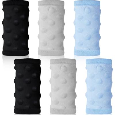 China Sheepskin Minky Dot Fabric Custom Design Car Seat Strap Covers For Babies Soft Car Seat Strap Shoulder Pads For Car Seats Stroller for sale