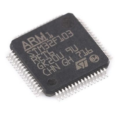 China New and Original Data STM32F103RET6 LQFP-64 ARM Cortex-M3 72MHz ST Integrated Circuit MCU Microcontroller for sale