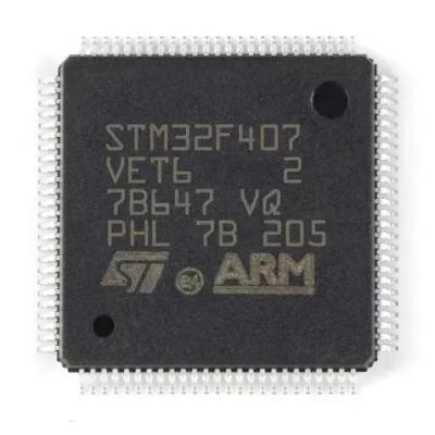 China St STM32F407VET6 Microcontroller Image Microcontrol STM32F407 IC Chip Electronic Components LQFP-100 STM32F407VET6 20KB for sale