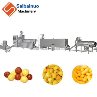 China Automatically Corn Puff Snacks Food Puff Making Machine in China for sale