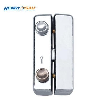 China Theft Case Magnet Buckle Lock Security Iron Latch Heavy Duty Diecast Latch and Clip Lock for Bag Latch Hardware for sale