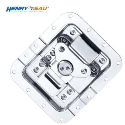 China Theft case regular pass through suction latch twist butterfly box lock waterproof chrome plated cabinet lock for padlocks for sale