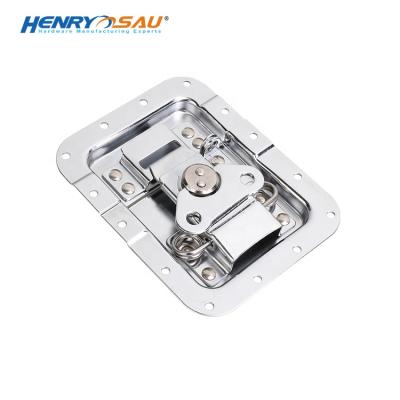 China Flight Case / Aluminum Case / Audio Equipment Case / Flight Case Parts Stage Performance Butterfly Padlockable Recessed Plate Latches Lock For 25mm Extrusion for sale