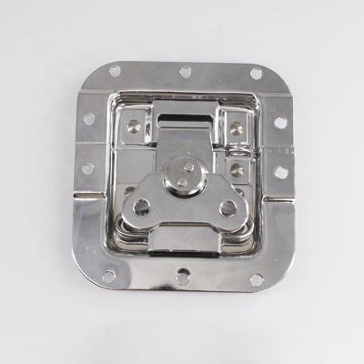 China Padlockable Metal Expo Equipment Crate Parts Hardware Supplier Offset Medium Recessed Latches for sale