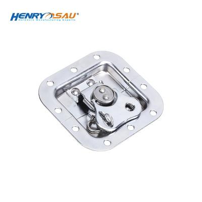 China Flight Case / Aluminum Speaker Case / Audio Equipment Case / Stage Performance Case Accessories Parts Lock Special Tools Silver Recessed Small Butterfly Latches for sale