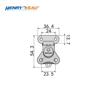 China Flight Case/Wholesale Aluminum Case Factory Metal Toggle Latch/Cases Outdoor Mounted Lock Audio Equipment/Case Stage Performance Directly for sale