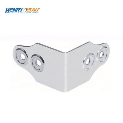 China Reinforcement Bracket OEM ODM Stamping Connecting Sheet Metal Brackets Metal Stamping Kit Steel Reinforced Corner Brackets for sale